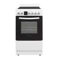 Equator - 20″ Electric Range Smoothtop with 4 Ceramic Burners, 1.9 Cu. Ft. Convection Oven & Air Fry - White