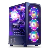MXZ - Gaming PC Computer,AMD Ryzen 5 3500X ,RX 580,8GB DDR4, NVME M2 500GB,Windows 11 Pro Ready to Use - Black