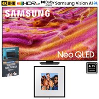 Samsung - 43" Neo QLED 4K QN90F Vision AI Smart TV (2025) w/ Photo Music Frame Bundle