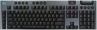 Logitech - G915 X LIGHTSPEED Full-size Wireless Mechanical GL Blue Clicky Switch Gaming Keyboard for PC/Mac with RGB Backlighting - Black