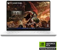 ASUS - ROG Zephyrus G14 14" 3K OLED 120Hz Gaming Laptop - AMD Ryzen 9 270 - 16GB Memory - GeForce RTX 5060 - 1TB Storage - Platinum White