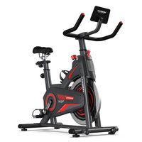 HARISON - Exercise Bike 350 lb Capacity, Magnetic Stationary Bike for Home with Bluetooth (BBX15) - Black