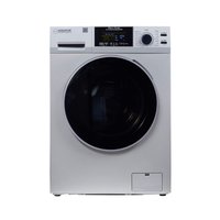 Equator - 1.62 cu ft. All-in-One Combo Washer Electric Dryer VENTLESS DRY Fully Built-in 0-Clearance 110V - EZ 4700 - Silver