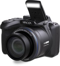 Minolta - Refurbished Excellent - ProShot MN40Z 20.0 Megapixel Bridge Camera with 40x Optical Zoom Lens - Black