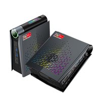 ACEMAGIC - S3A Mini Gaming PC 32GB RAM 512GB SSD AMD Ryzen 7 5825U (Max 4.3GHz,8C/16T), Support WiFi 6, BT5.2, Triple Display - Black