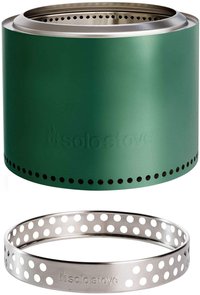 Solo Stove - wood burning Bonfire 2.0 with Stand - Metallic Cascade Green