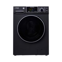 Equator - All-In-One CONVERTIBLE Vented/Ventless Combo Washer-Dryer Electric 18lb/1.9cf SANITIZE ALLERGEN - EZ 5500 CV - Stormy Grey