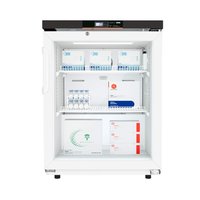 Koolmore - 24 in. 4.5 cu. ft. Countertop Glass Door Medical Pharmacy Refrigerator With Multi-Level Emergency Alarms - White