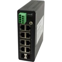 Transition Networks - SISTP1040382LRT Gigabit Ethernet PoE+ Switch - Multicolor