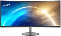 MSI - Pro MP341CQ 34" LCD QHD 100Hz 1ms FreeSync Monitor ,Built-in Speakers (DisplayPort, HDMI ) - Matte Black