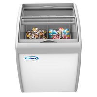 Koolmore - 26 in. Display Ice Cream Freezer - 5.7 cu ft. MCF-6C - White