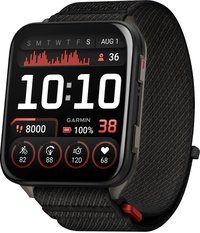 Garmin - Venu X1 GPS Smartwatch 51 mm Fiber-reinforced polymer - Black with Slate Titanium Caseback - (2025)