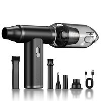 JETRANSPORT - Compressed Air Duster & Vacuum Cleaner 4-in-1 150 000rpm Electric Cordless Rechargeable With Adjustable Speed - Default