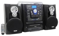 Jensen - 10W RMS 3-Disc Music System - Black