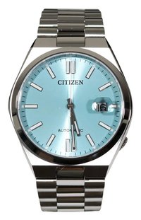Citizen - Tsuyosa Stainless Steel Ice Blue Dial Automatic NJ0151-88M Men's Watch - Silver, Blue