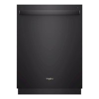 Whirlpool - 24" Built-In Dishwasher - Black