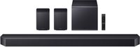 Samsung - Q-Series Soundbar HW-Q990F 11.1.4 ch w/ Subwoofer and Rear Speaker - Graphite Black