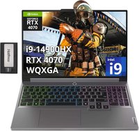 Lenovo - Legion 5 16" Gaming Laptop,Intel i9-14900HX,32GB DDR5,512GB SSD,GeForce RTX 4070,Win 11 Pro,256GB Dock Set - Gray