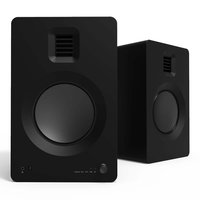 Kanto - TUK Premium Powered Bookshelf Speakers with Bluetooth - Pair - Black