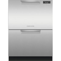 Fisher & Paykel - 24" Front Control Built-In Dishwasher - Stainless Steel