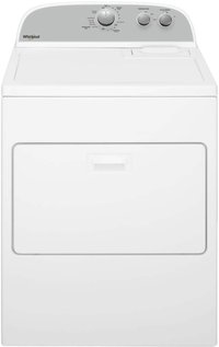 Whirlpool - 7 Cu. Ft. Gas Dryer with AutoDry Drying System - White