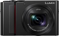 Panasonic - Lumix ZS200DK 20.1-Megapixel Digital Camera with 15X LEICA DC VARIO-ELMAR Lens - Black