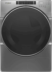 Whirlpool - 7.4 Cu. Ft. Electric Dryer with Hybrid Heat Pump - Chrome Shadow
