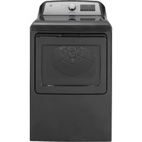GE - 7.4 Cu. Ft. 13-Cycle Gas Dryer with HE Sensor Dry - Diamond Gray