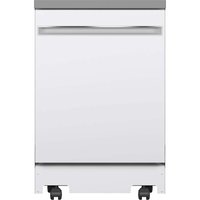 GE - 24" Portable Dishwasher - White