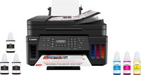 Canon - PIXMA MegaTank G7020 Wireless All-In-One Inkjet Printer with Fax - Black