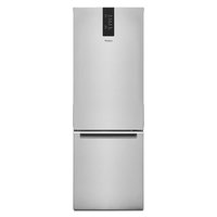 Whirlpool - 12.7 Cu. Ft. Garage Ready Bottom-Freezer Counter-Depth Refrigerator - Stainless Steel