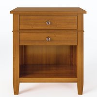 Simpli Home - Night Stand, Bedside table - Light Golden Brown
