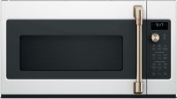 Café - 1.7 Cu. Ft. Convection Over-the-Range Microwave with Sensor Cooking and Air Fry - Matte White