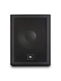 JBL - IRX115S 1300W 15" Portable Powered PA Subwoofer - Black