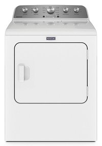 Maytag - 7.0 Cu. Ft. Gas Dryer with Extra Power Button - White