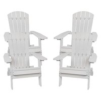 Alamont Home - Charlestown Adirondack Chair (set of 4) - White