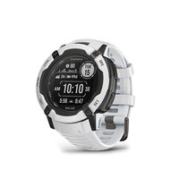 Garmin - Instinct 2X Solar Smartwatch 50 mm Fiber-reinforced Polymer - White - (2023)