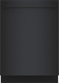 Bosch - 800 Series 24" Top Control Smart Built-In Stainless Steel Tub Dishwasher with 3rd Rack, 42dBA - Black