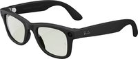 Ray-Ban Meta - Wayfarer Smart Glasses with Meta AI, Audio, Photo, Video Compatibility - Clear to Green Transitions Lenses - Matte Black