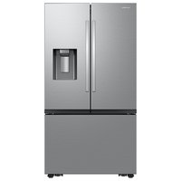 Samsung - Open Box 31 cu. ft. 3-Door French Door Smart Refrigerator with Four Types of Ice - Fingerprint Resistant Stainless Steel