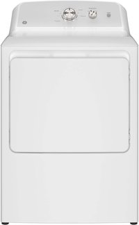 GE - 7.2 Cu. Ft. Electric Dryer with Long Venting up to 120 Ft - White with Silver Matte