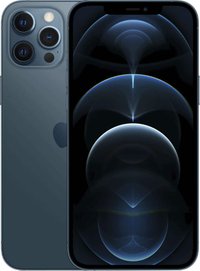 Apple - Pre-Owned Excellent iPhone 12 5G Pro Max 128GB (Unlocked) - Pacific Blue