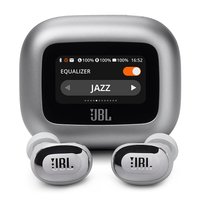 JBL - Live Buds 3 True Wireless Noise Cancelling Earbuds - Silver