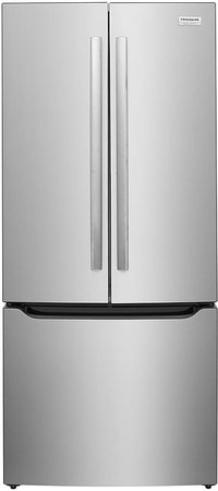 Frigidaire - Gallery 20.0 Cu. Ft. French Door Standard-Depth Refrigerator with Internal Water Dispenser - Smudge Proof Stainless Steel