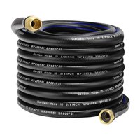 Fabibe - Garden Hose Flexible Kink Heavy Duty Water Flex Copper Collapsible Washer Rubber 5/8 Soft Lightweight Outdoor Waterho - 75 FT