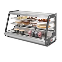 Koolmore - 48 in. Countertop Bakery Display Refrigerator, 7 cu. ft. (CDC-7C-SS) - Stainless Steel