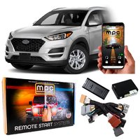 MPC - Remote Start Kit For Hyundai Tucson 2017-2021 | Phone App Control | Plug & Play - Black