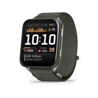 Garmin - Venu X1 GPS Smartwatch 51 mm Fiber-reinforced polymer - Moss with Titanium Caseback - (2025)