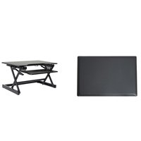 Rocelco - 32" Height Adjustable Standing Desk - Black