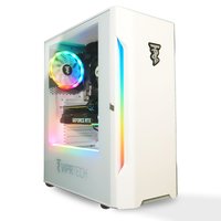 ViprTech - Rebel 2.0 Gaming PC - AMD Ryzen 5 (4.2Ghz Turbo), RTX 3050 8GB, 32GB DDR4 3200, 1TB NVMe SSD, Computer - White